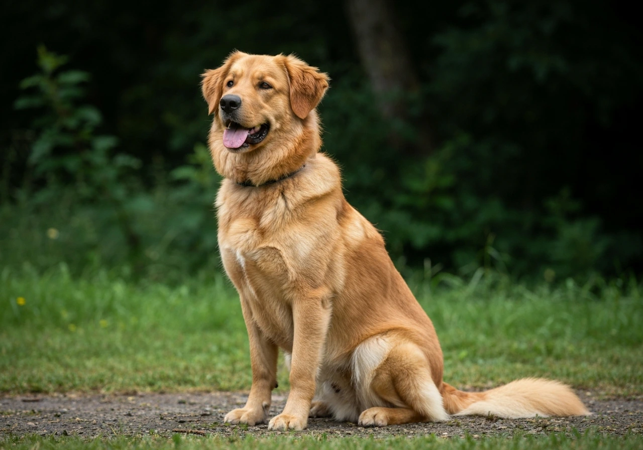 Collie learning obedience commands